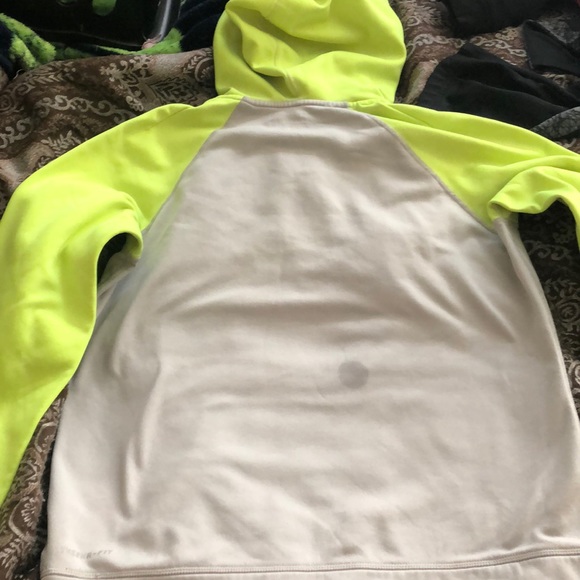 nike neon yellow sweatshirt - Picture 3 of 4